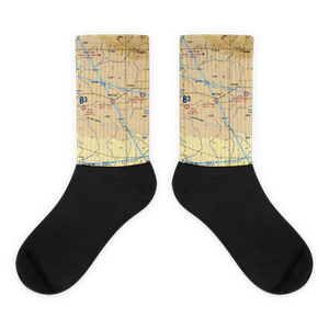 Tracy Ranch Airport (ID88) VFR Sectional Socks