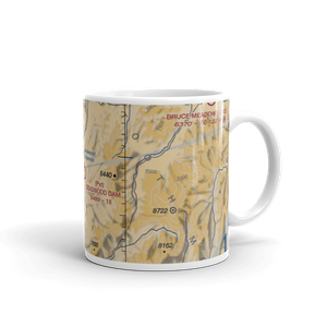 Deadwood Dam Airstrip (ID86) VFR Sectional  Mug