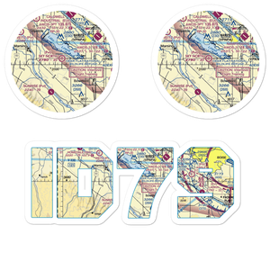 Sky Ranch South Airport (ID79) VFR Sectional Sticker Pack