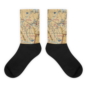 Simpson Airport (ID62) VFR Sectional Socks