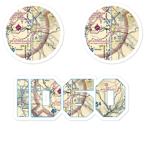 Fountains Airport (ID60) VFR Sectional Sticker Pack