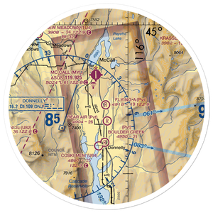 Flying A Ranch Airport (ID59) VFR Sectional Sticker (30 mile)