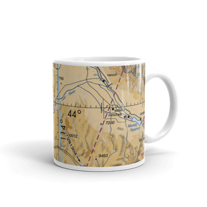 Star 's' Ranch Airport (ID56) VFR Sectional  Mug