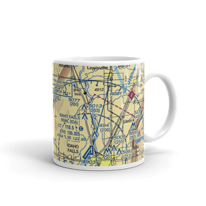 Q.B. One Airport (ID50) VFR Sectional  Mug