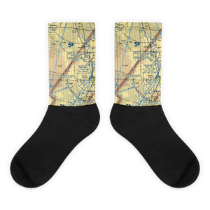 Q.B. One Airport (ID50) VFR Sectional Socks