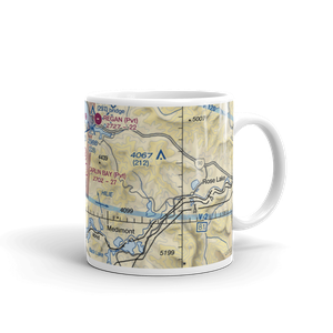 Carlin Bay Airport (ID43) VFR Sectional  Mug