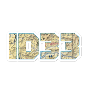 Stocking Meadows Airport (ID33) VFR Sectional Sticker
