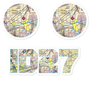 Hawk Haven Airport (ID27) VFR Sectional Sticker Pack