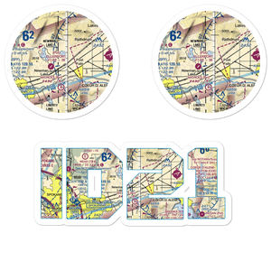 Smith Ranch Airport (ID21) VFR Sectional Sticker Pack