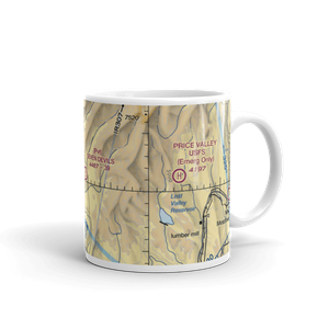 Seven Devils Airport (ID17) VFR Sectional  Mug