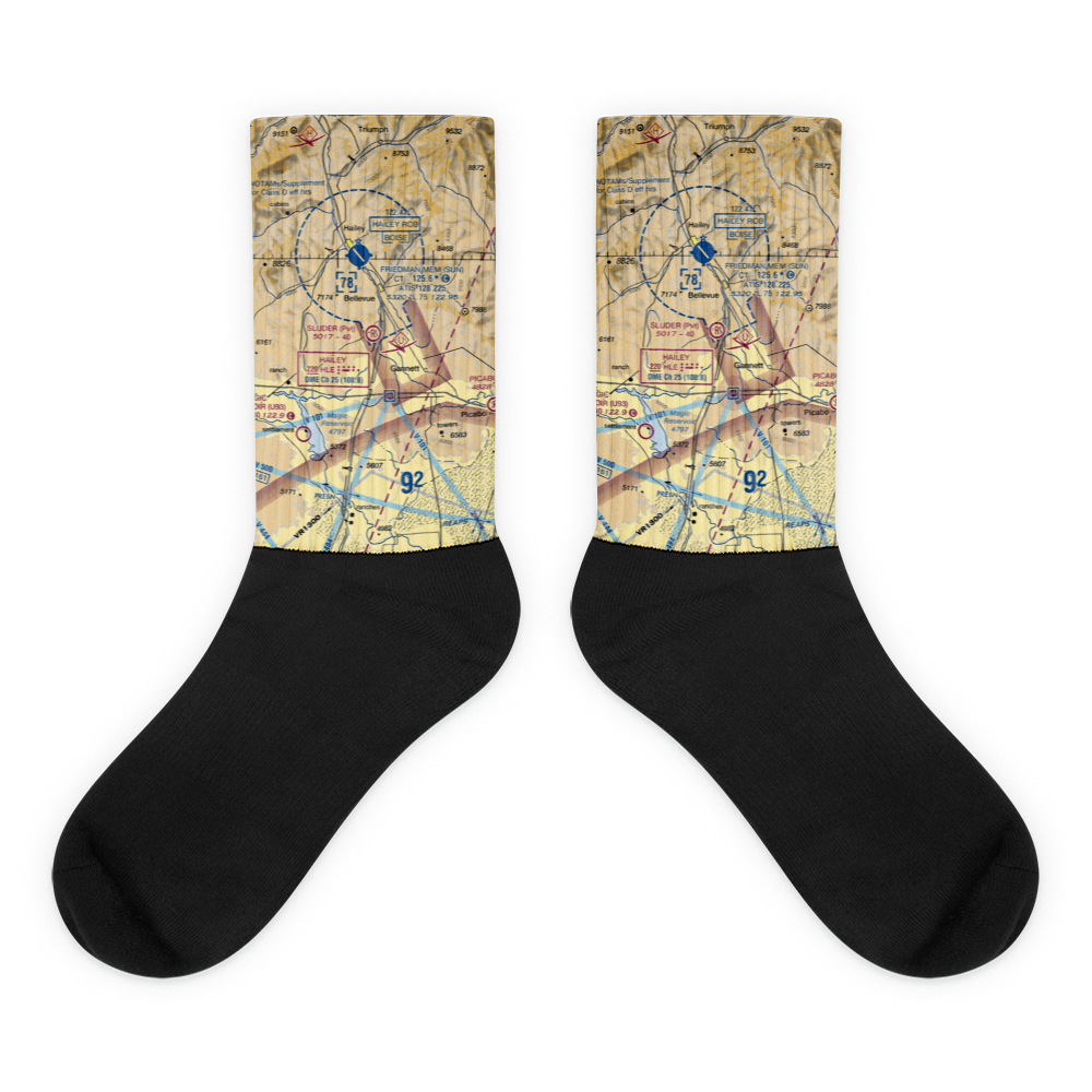 Sluder Airstrip (ID16) VFR Sectional Socks 