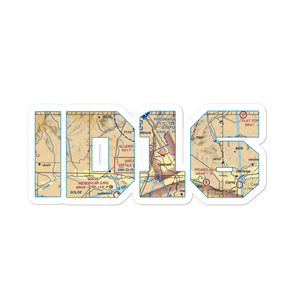 Sluder Airstrip (ID16) VFR Sectional Sticker