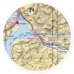 CX Ranch Airport (ID01) VFR Sectional Sticker (30 mile)