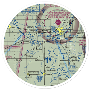 Nesler Field (IA94) VFR Sectional Sticker (30 mile)