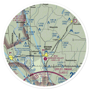 Olsen Airport (IA93) VFR Sectional Sticker (30 mile)