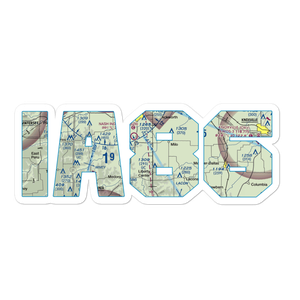 Hedgewood Landing Airport (IA86) VFR Sectional Sticker