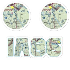 Hedgewood Landing Airport (IA86) VFR Sectional Sticker Pack