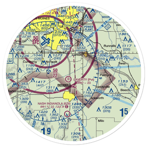 Tuinstra Airfield (IA85) VFR Sectional Sticker (30 mile)