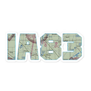 Kohlhaas Airport (IA83) VFR Sectional Sticker