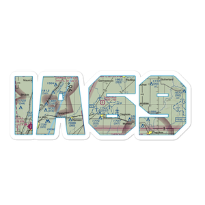 Sand Field Airport (IA69) VFR Sectional Sticker