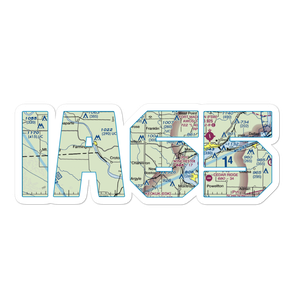 Donnellson Airport (IA65) VFR Sectional Sticker