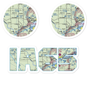Donnellson Airport (IA65) VFR Sectional Sticker Pack
