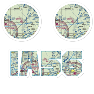 Farrar Airport (IA56) VFR Sectional Sticker Pack