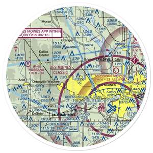 Day Field (IA47) VFR Sectional Sticker (30 mile)