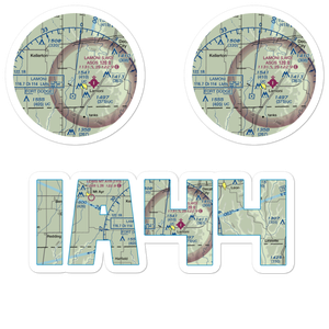 Solly's Strip Ultralightport (IA44) VFR Sectional Sticker Pack