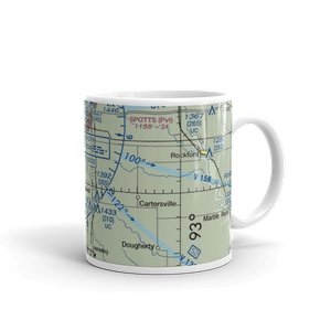 Dad's Field (IA33) VFR Sectional  Mug