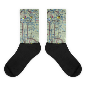 Dad's Field (IA33) VFR Sectional Socks