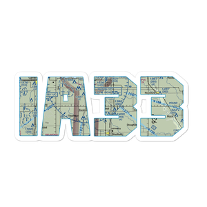 Dad's Field (IA33) VFR Sectional Sticker