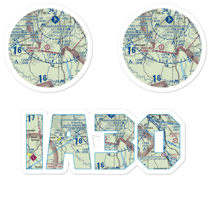 Kleis Airport (IA30) VFR Sectional Sticker Pack