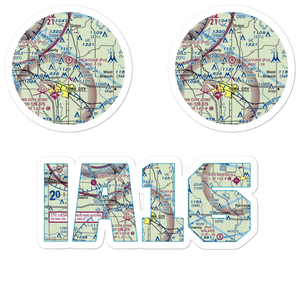 Picayune Airport (IA16) VFR Sectional Sticker Pack