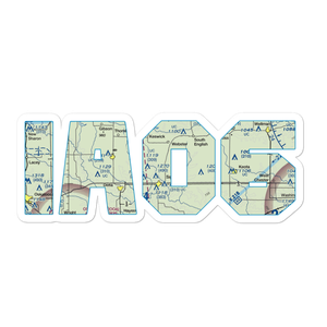 Sig-Nor Airport (IA06) VFR Sectional Sticker