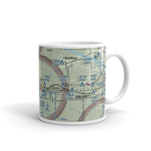 Jukam's Landing Airport (IA00) VFR Sectional  Mug