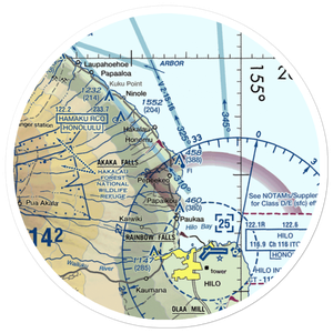 Pepeekeo Airstrip (HI32) VFR Sectional Sticker (30 mile)