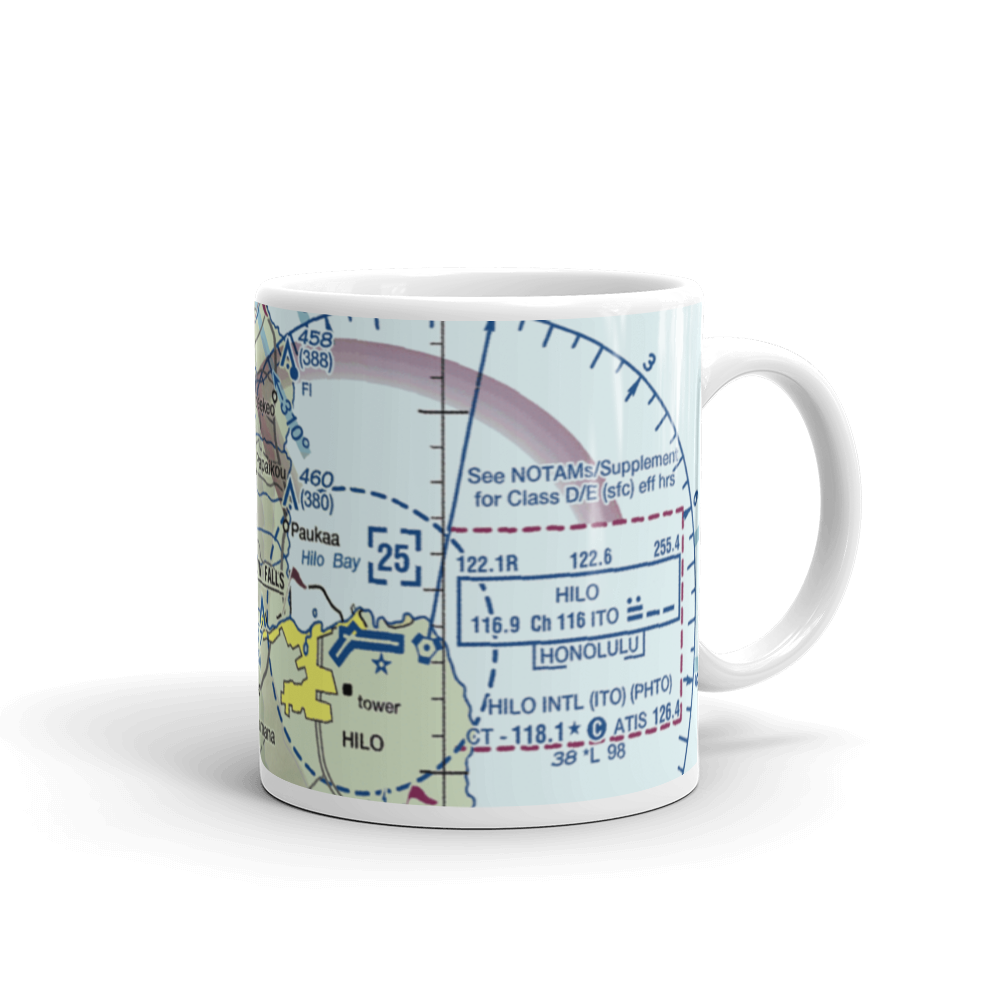 Mauna Kea-Honolii Airport (HI31) VFR Sectional  Mug 