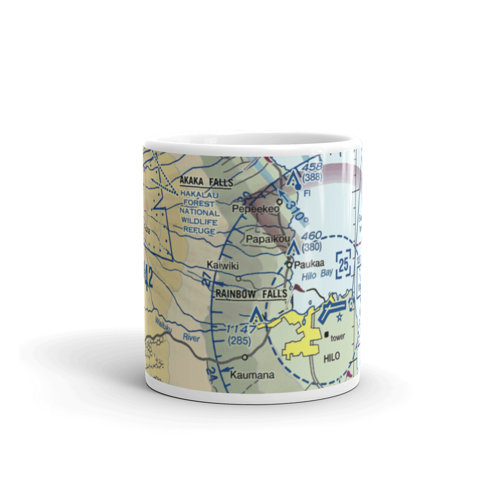 Mauna Kea-Honolii Airport (HI31) VFR Sectional  Mug 