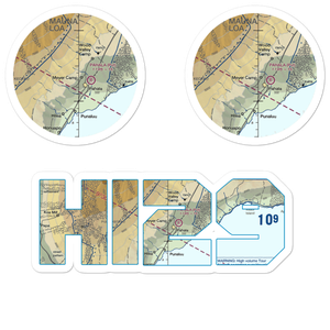 Upper Paauau Airport (HI29) VFR Sectional Sticker Pack