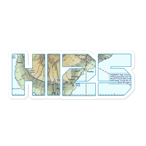 Kaalaiki Airstrip (HI25) VFR Sectional Sticker