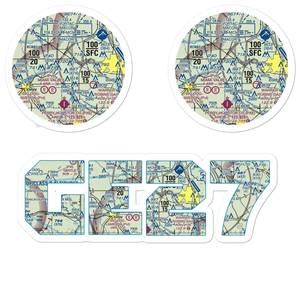 Smith Field (GE27) VFR Sectional Sticker Pack