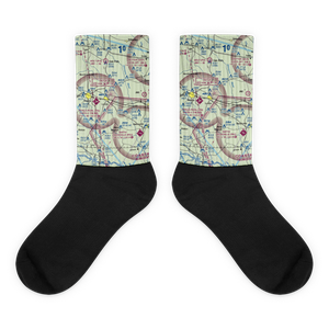 Winge Farms Airport (GE23) VFR Sectional Socks