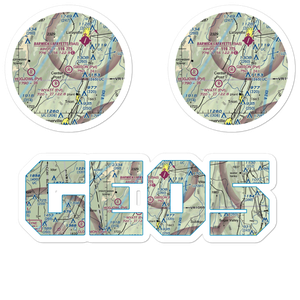 Gibson Field (GE05) VFR Sectional Sticker Pack