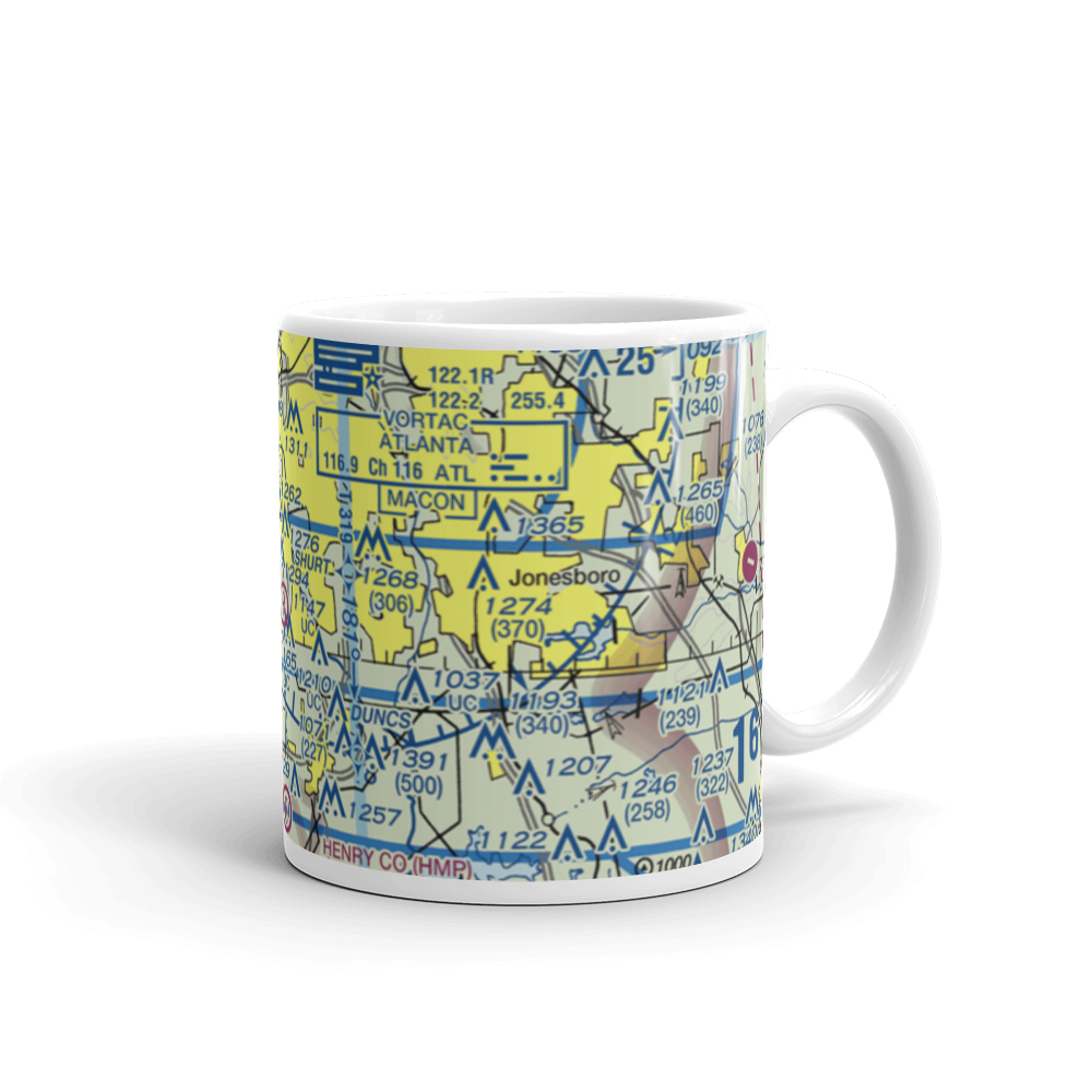Coleman Field (GA95) VFR Sectional  Mug 