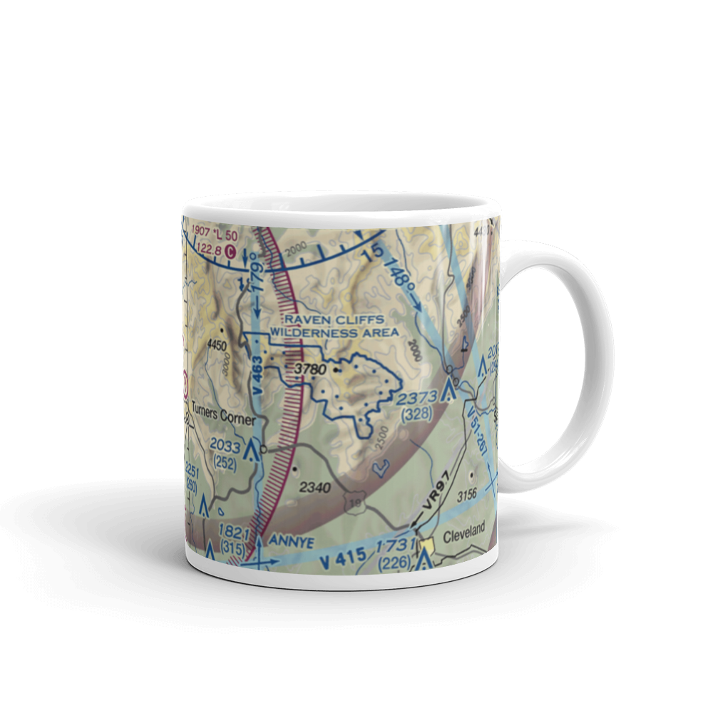 High Valley Airpark (GA87) VFR Sectional  Mug 