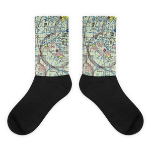 Cameron Field (GA81) VFR Sectional Socks