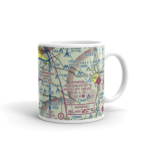 Whispering Pines Airport (GA80) VFR Sectional  Mug