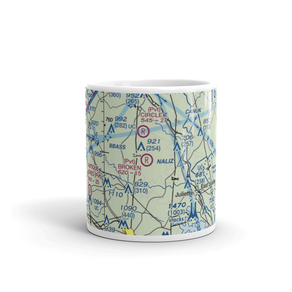 Broken Ranch Airport (GA76) VFR Sectional  Mug 