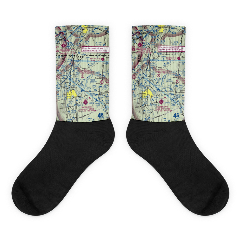 Pratermill Flight Park Airport (GA72) VFR Sectional Socks 
